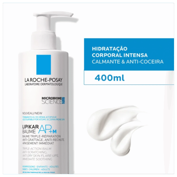 La Roche-Posay Lipikar Baume AP + M - Hidratante Corporal 400ml - Imagem 2